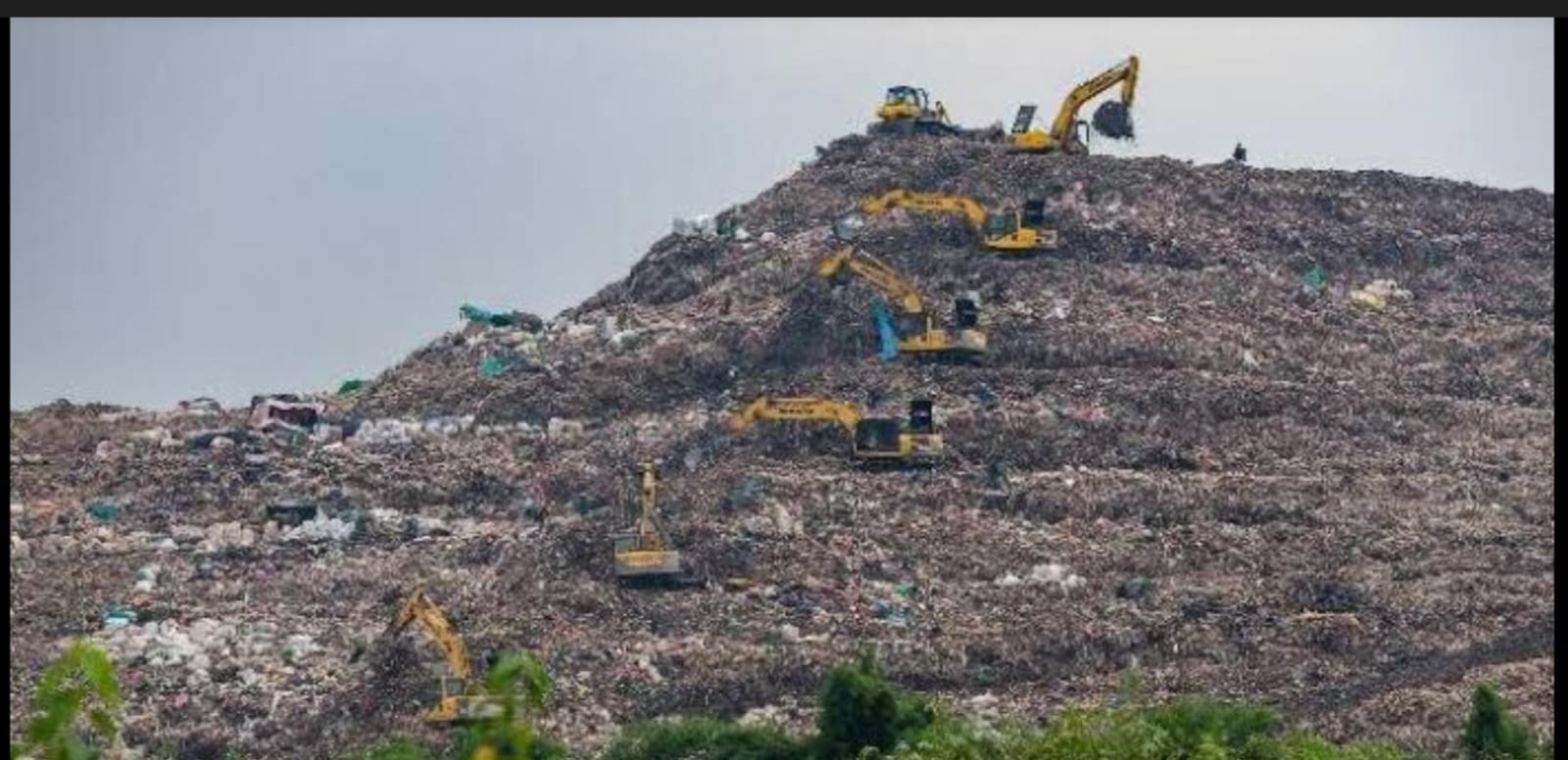 Waste management operations in Indonesia